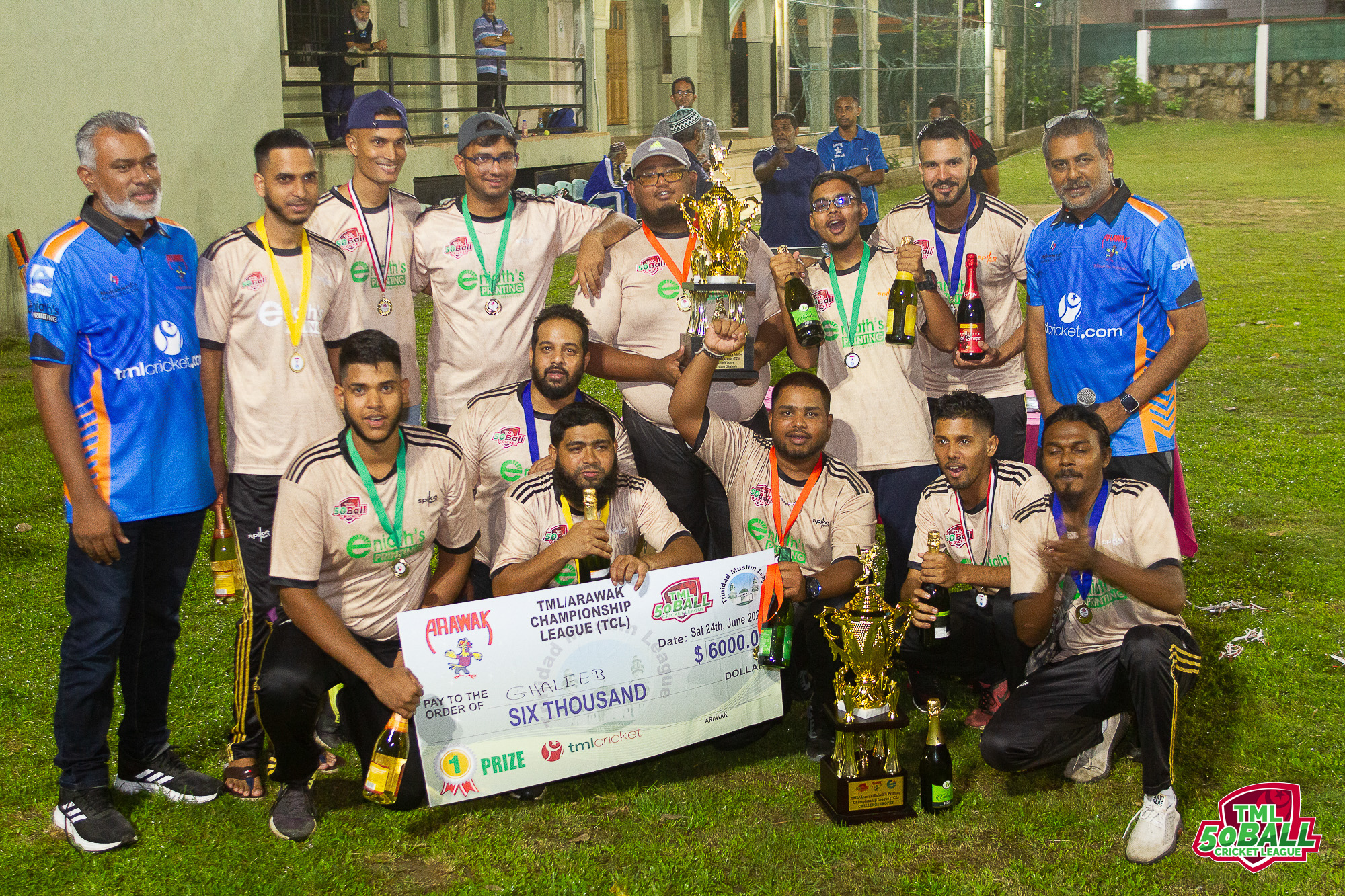 2023 TML 50 Ball Cricket League Prize Giving Ceremony