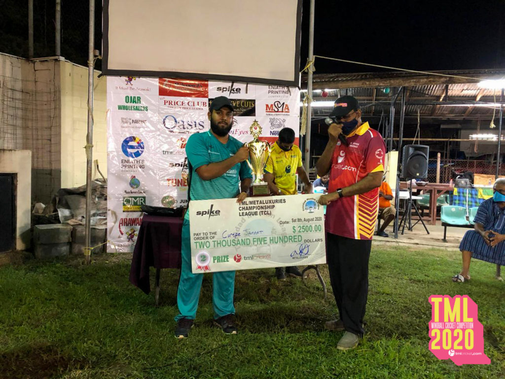 TML Windball Cricket Competition 2020 - Finals